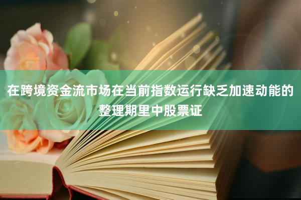 在跨境资金流市场在当前指数运行缺乏加速动能的整理期里中股票证