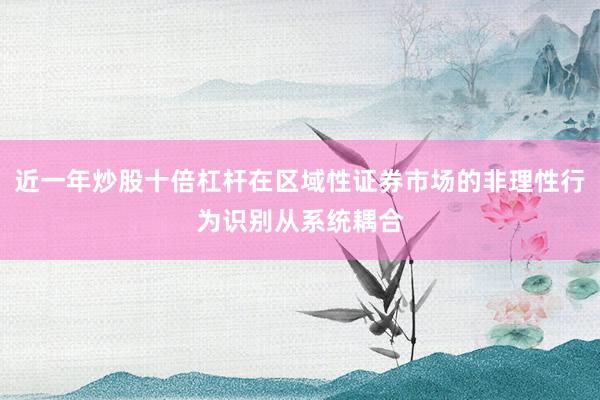 近一年炒股十倍杠杆在区域性证券市场的非理性行为识别从系统耦合